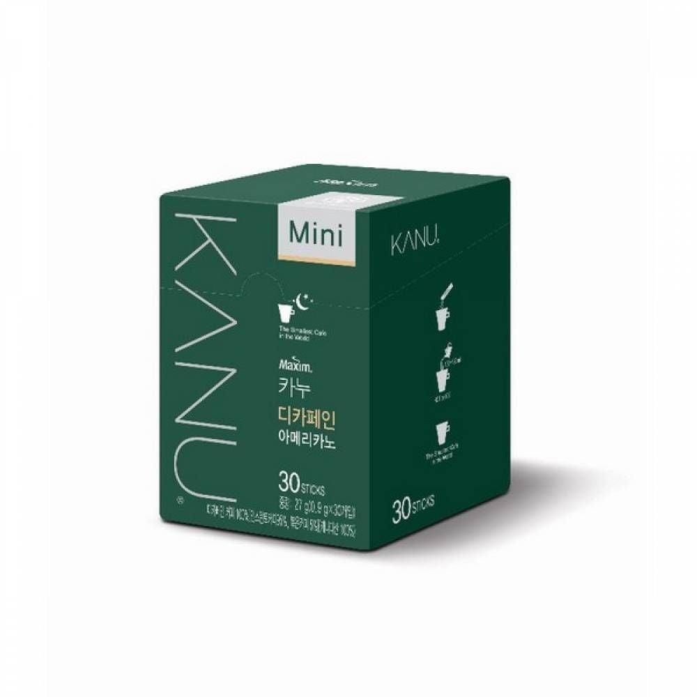 디카페인 커피 미니 믹스 0.9g 30입 - 상품 이미지
