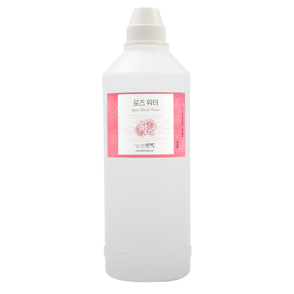 대용량 맑을담 로즈 워터 1L - 상품 이미지