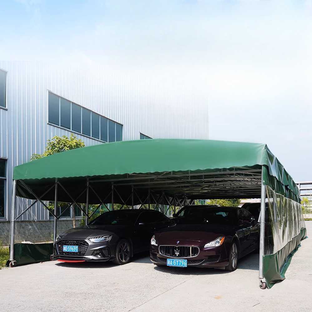대형 자바라 천막 야외 행사용 접이식 이동식 쉘터 8x3x2.5m - 상세 이미지 2