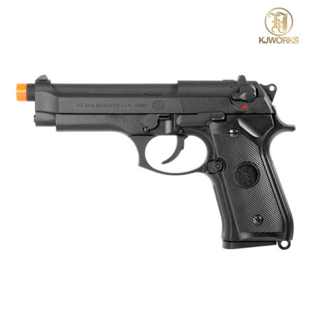 KJWORKS KJW 리얼각인 베레타 풀메탈 밀리터리 가스권총 / BERETTA M9 MILITARY GBB