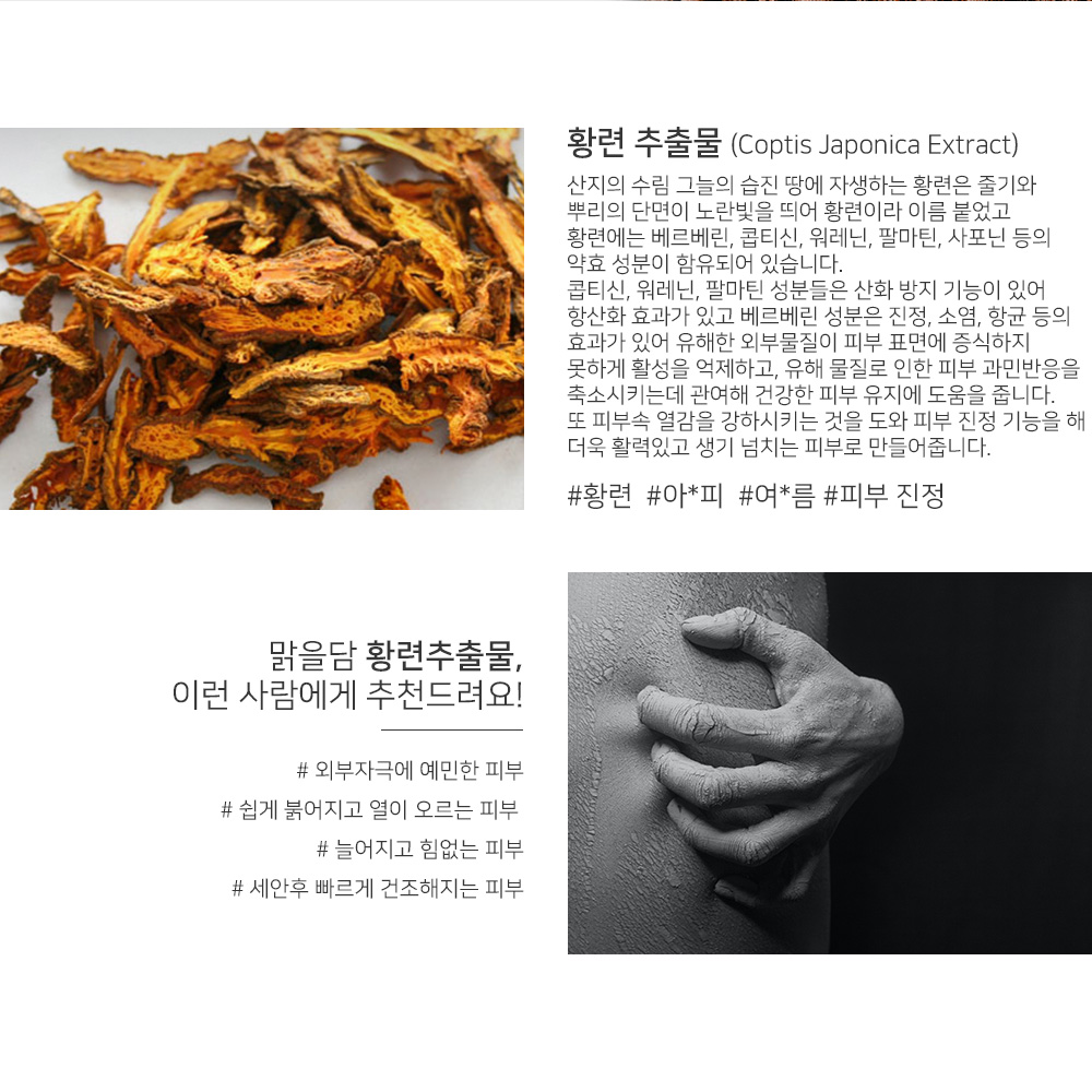 맑을담 황련 추출물 원액 500ml - 상세 이미지 2