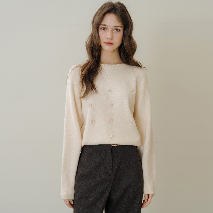 윈터 소프트 울 블렌드 스탠다드 와이드 트라우저 (BROWN, 3SIZE) - 상세 이미지 5