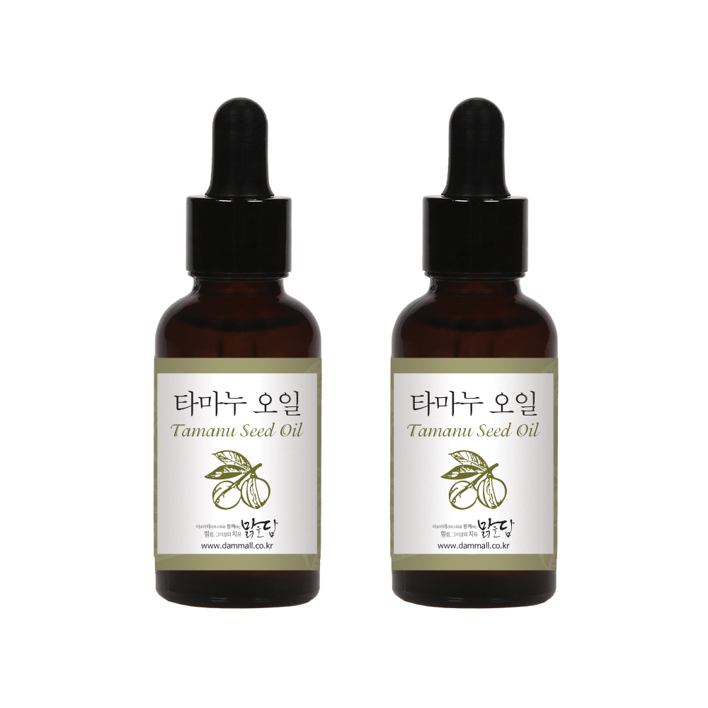 1+1 맑을담 유기농 비정제 타마누 오일 30ml - 상품 이미지
