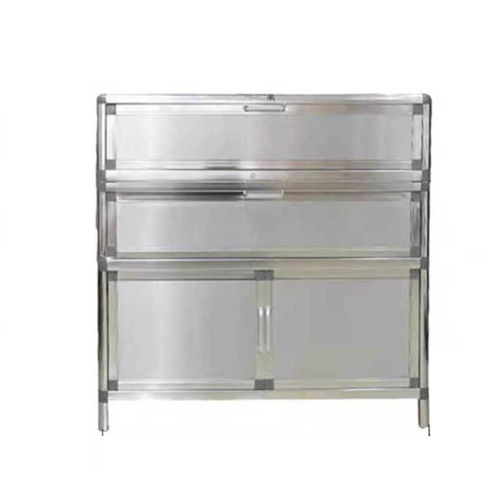 스테인리스 신발장 깔끔한 디자인 방수 통풍 수납장 4단 80x35x92cm - 상세 이미지 2