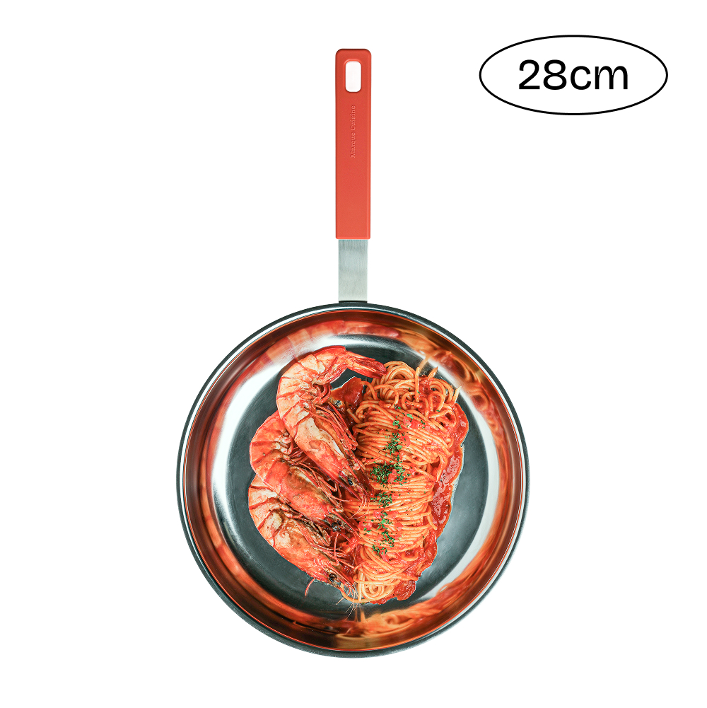 마르쿠진 무연마 무연마제 스텐 316 통 5중 후라이팬 궁중팬 3종 세트 20cm 24cm 28cm - 상세 이미지 4
