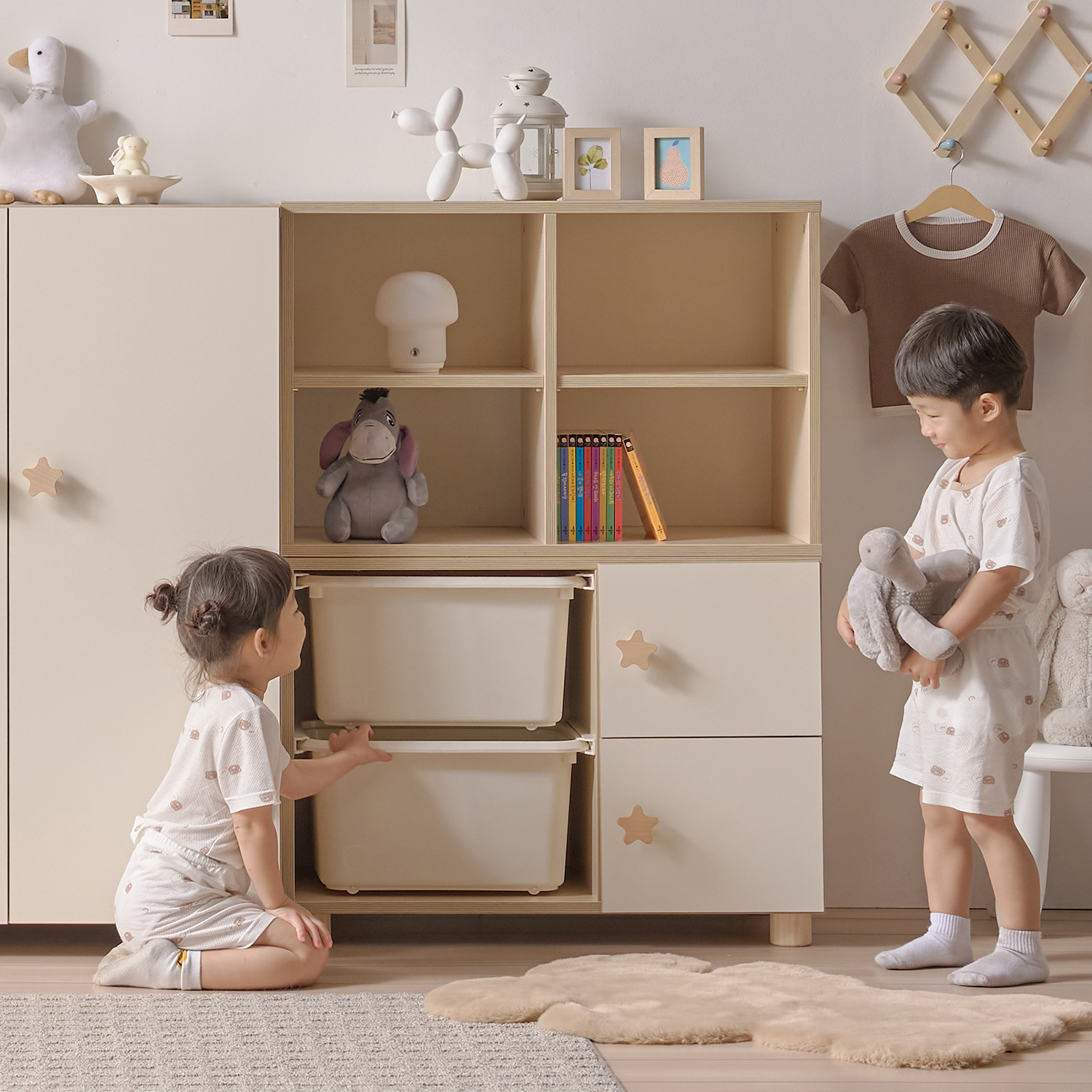 장난감 서랍장 800 키즈 수납장 유아 아기 수납장 장난감장