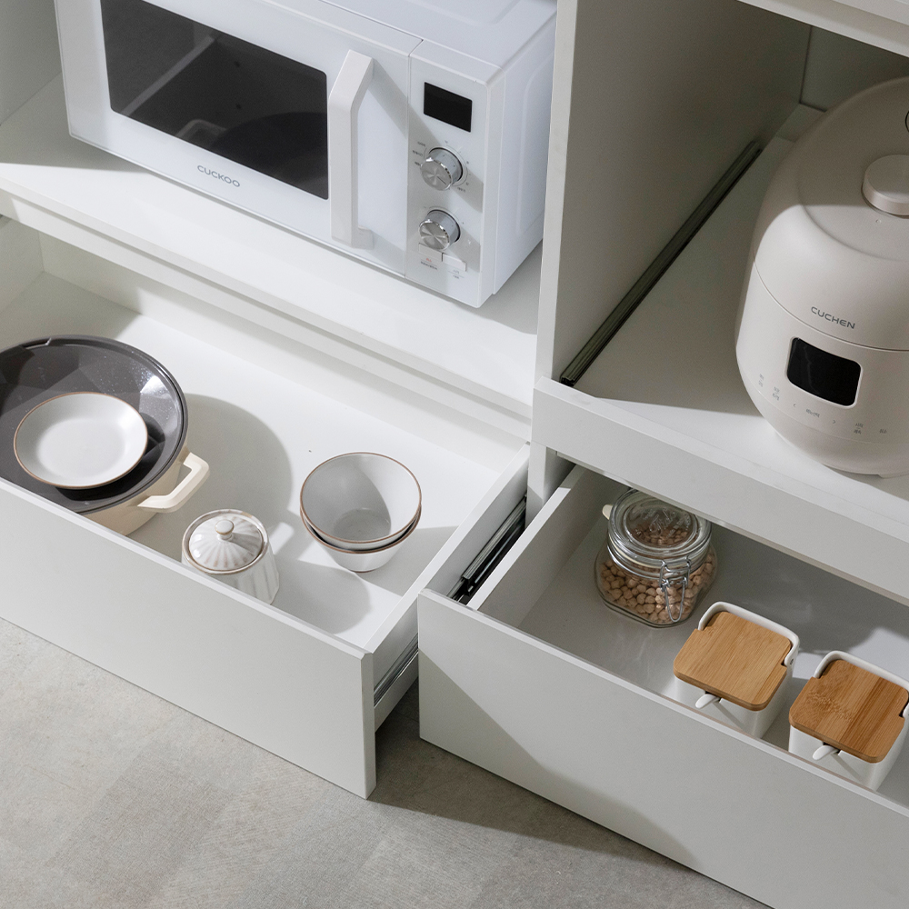 [N포인트 1만]무토 홈카페 주방 전자렌지 수납장 렌지대 밥솥 오븐 가능