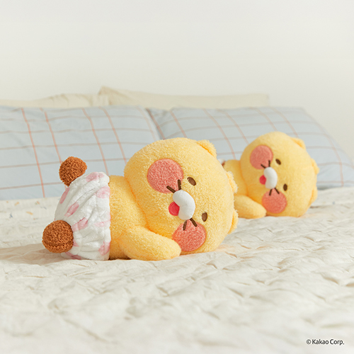 베이비 헬로 리틀 춘식이 라잉 미니 필로우 봉제 인형 카카오 프렌즈 굿즈 - 상세 이미지 2