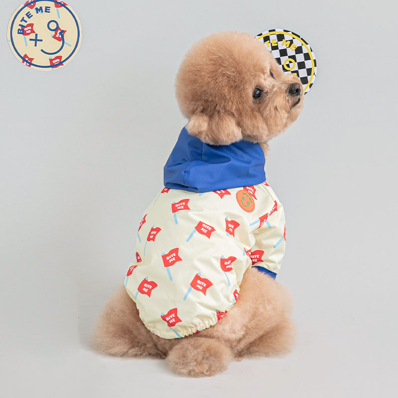 [마지막 재고] 바잇미 버디버디 윈드브레이커 - (옐로우/블루)