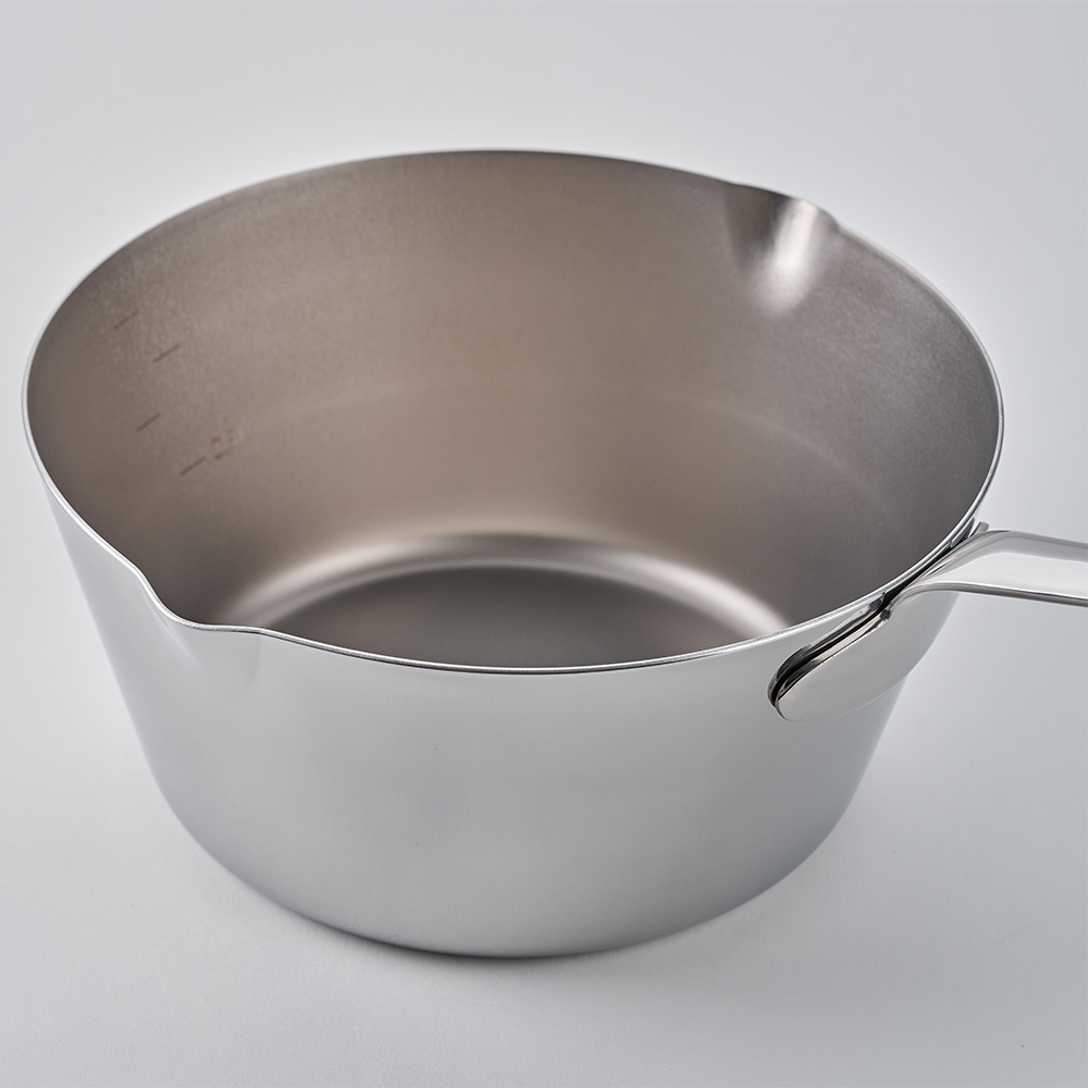 클래딘 인덕션 직화 IH 통3중 티타늄 미니 밀크팬 18cm - 상세 이미지 3