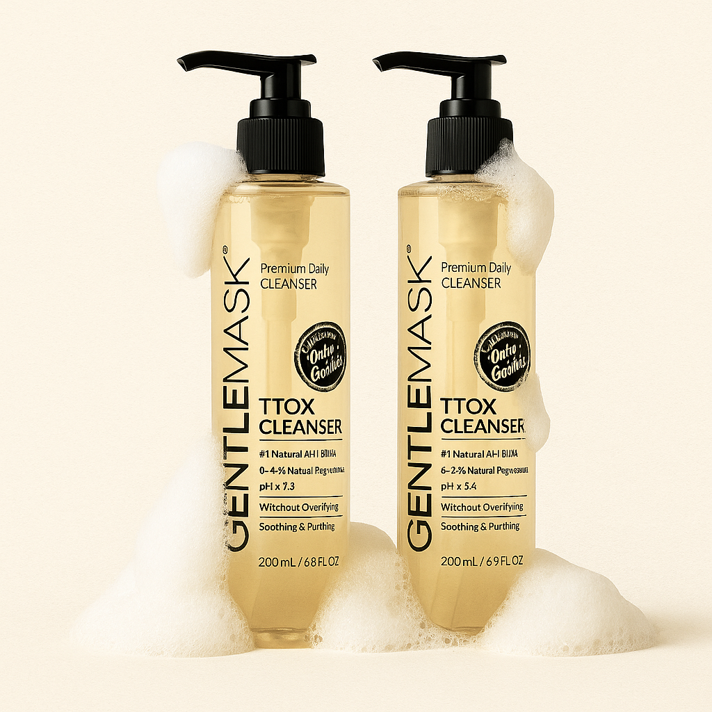 1+1 젠틀마스크 티톡스 바하 BHA 폼클렌징 어성초 약산성 시카 폼 200ml 제품 이미지