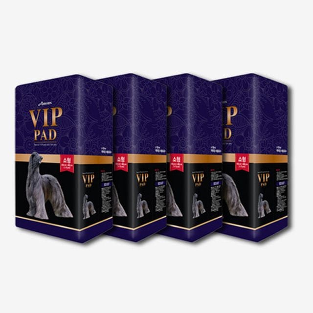 강아지 VIP 배변패드 50매X4개 애견토일렛 반려견용품 - 메인 이미지