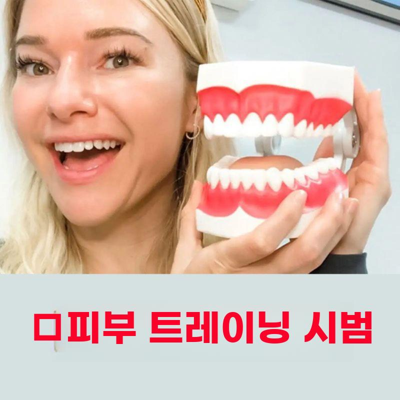구강근육 훈련 치아모형 말하기 연습 구강교육 교구 세트 - 상세 이미지 5