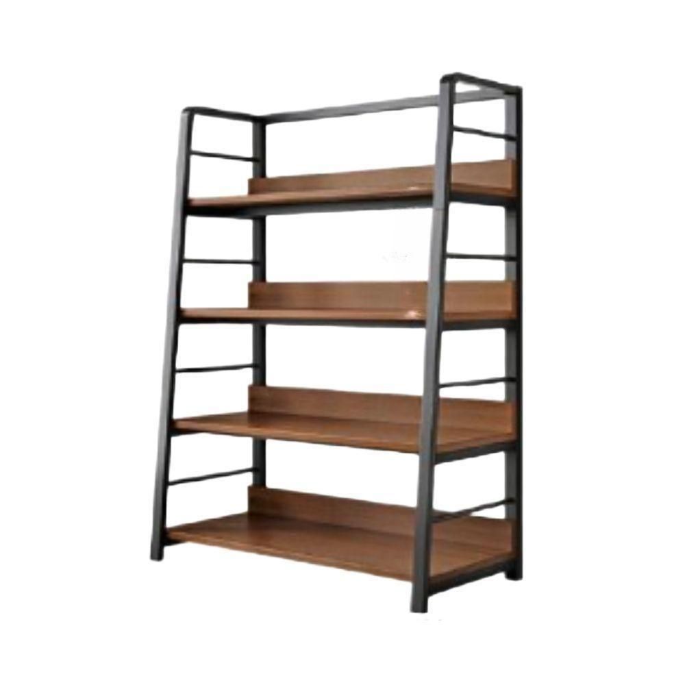 철제 수납 선반 인테리어 조립 주방 팬트리 진열장 80x35x180 월넛 4층 60X35X135CM - 상품 이미지