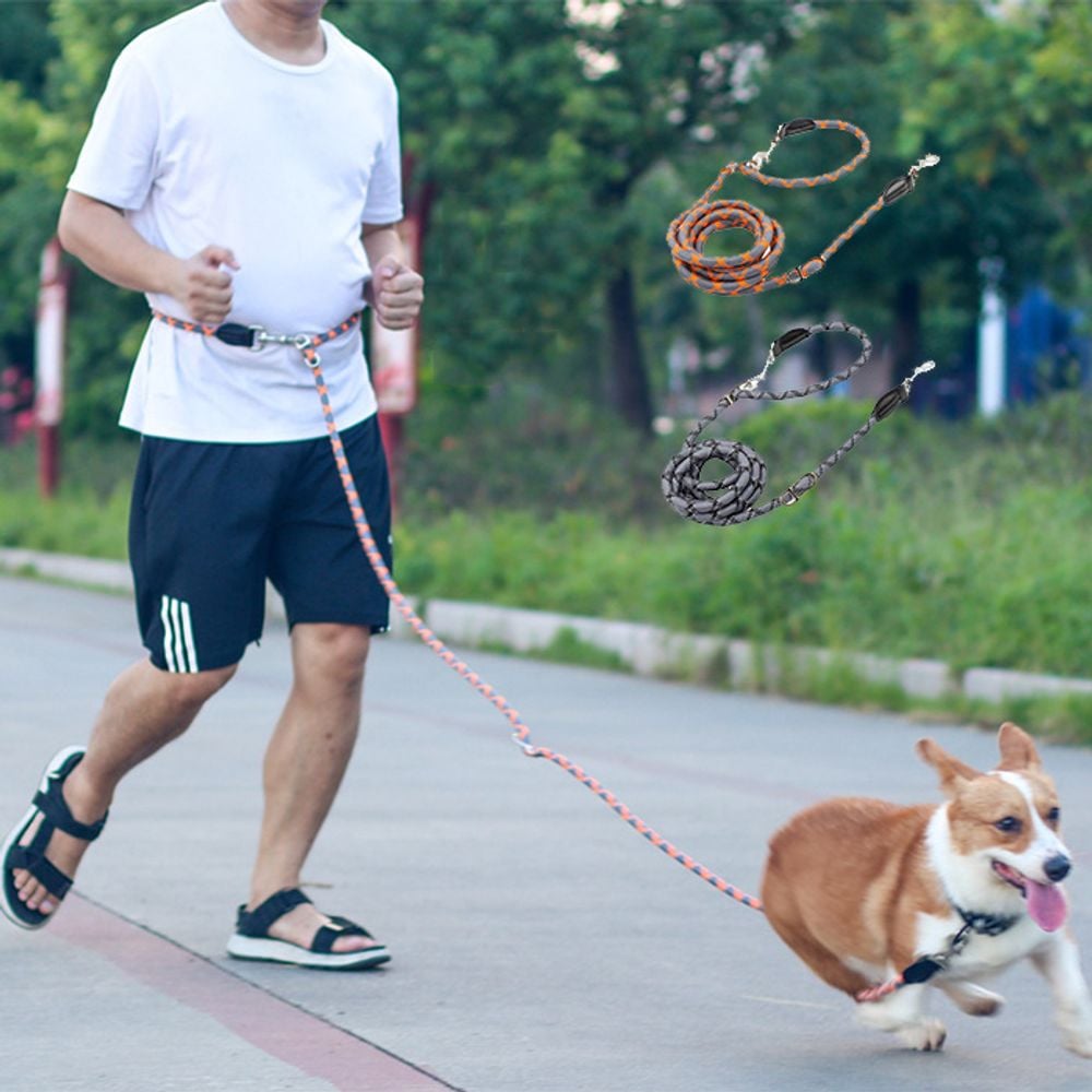 핸즈프리 강아지 리드줄 목줄 2.6M M 10mm-17KG 이하 M(10mm-17KG 이하) - 상품 이미지
