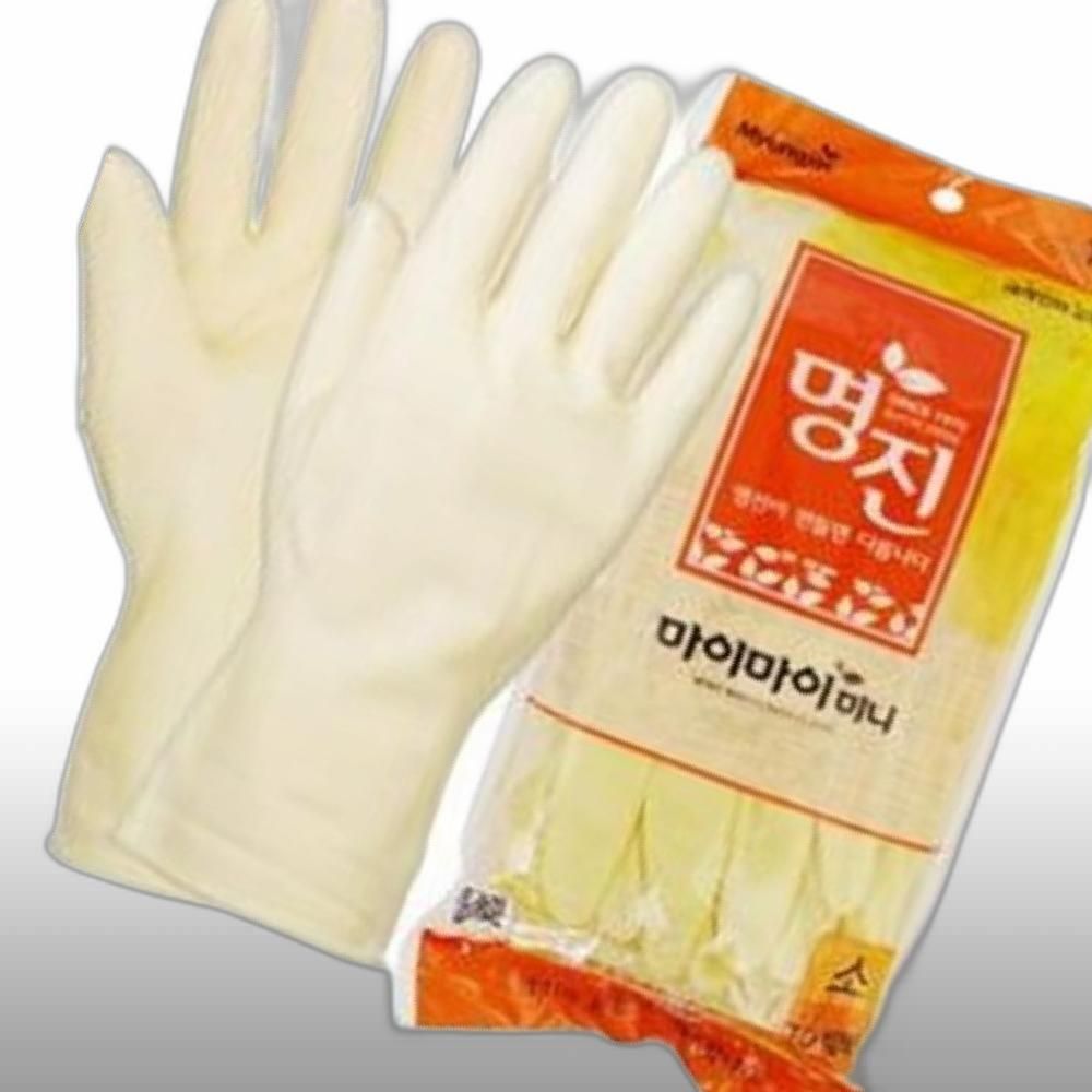 MSL3616- 마이마이미니 고무장갑 명진 10개입 산업용 - 메인 이미지
