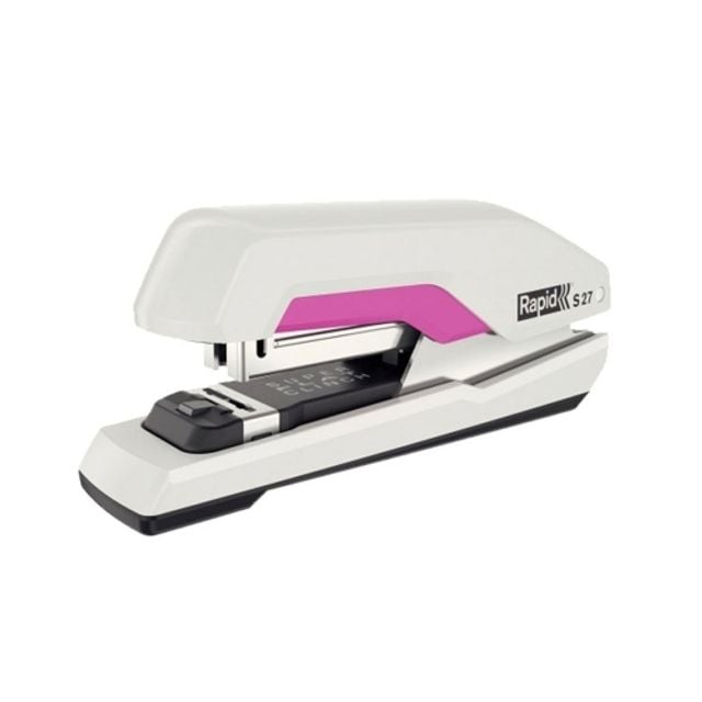 (라피드) 평면스테플러 S-27 화이트 30매/34x59x130mm 갑(6개입) - 메인 이미지