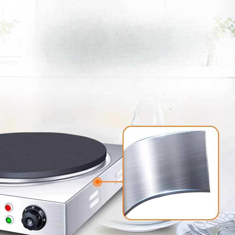 크레페 기계 전기식 스테인리스 조리기 업소용 제과기 전기 40 원형(2500W) - 상세 이미지 4