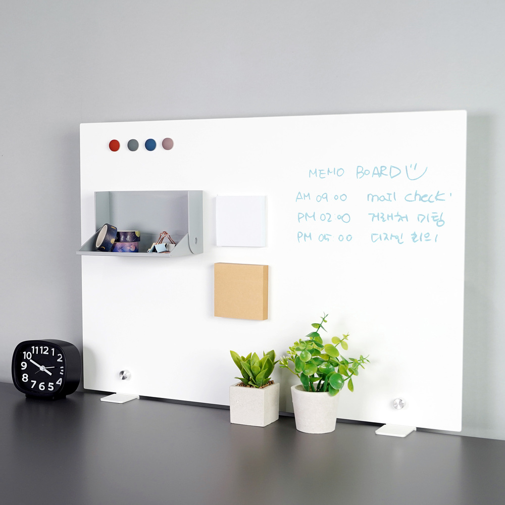 큐데스크 사무실 인테리어 책상파티션 철제 가림막 칸막이 클램프타입 낮은소형