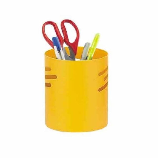아카데미 펜꽂이 MW-605 노랑(Φ80x95mm) - 상품 이미지