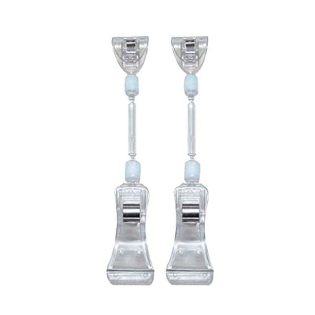 POP클립 PG3502(2개입) 집게 대 반달집게 (30x160mm) - 메인 이미지