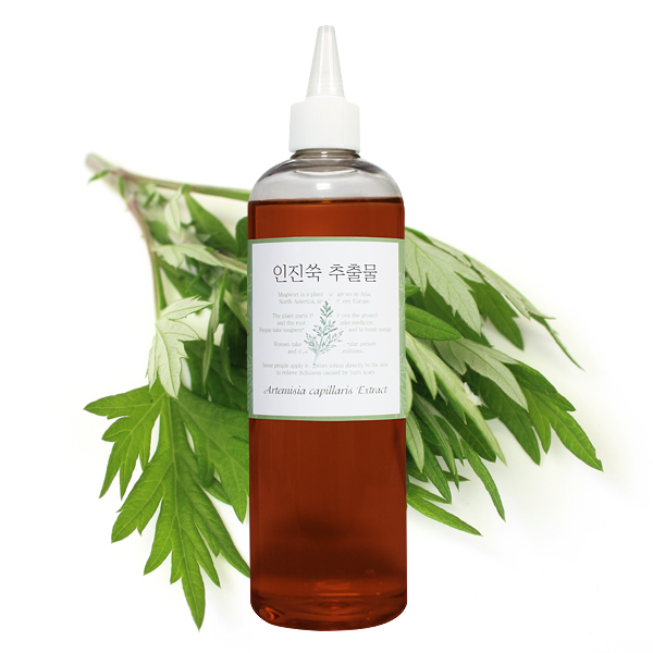 맑을담 인진쑥 추출물 원액 500ml - 상품 이미지