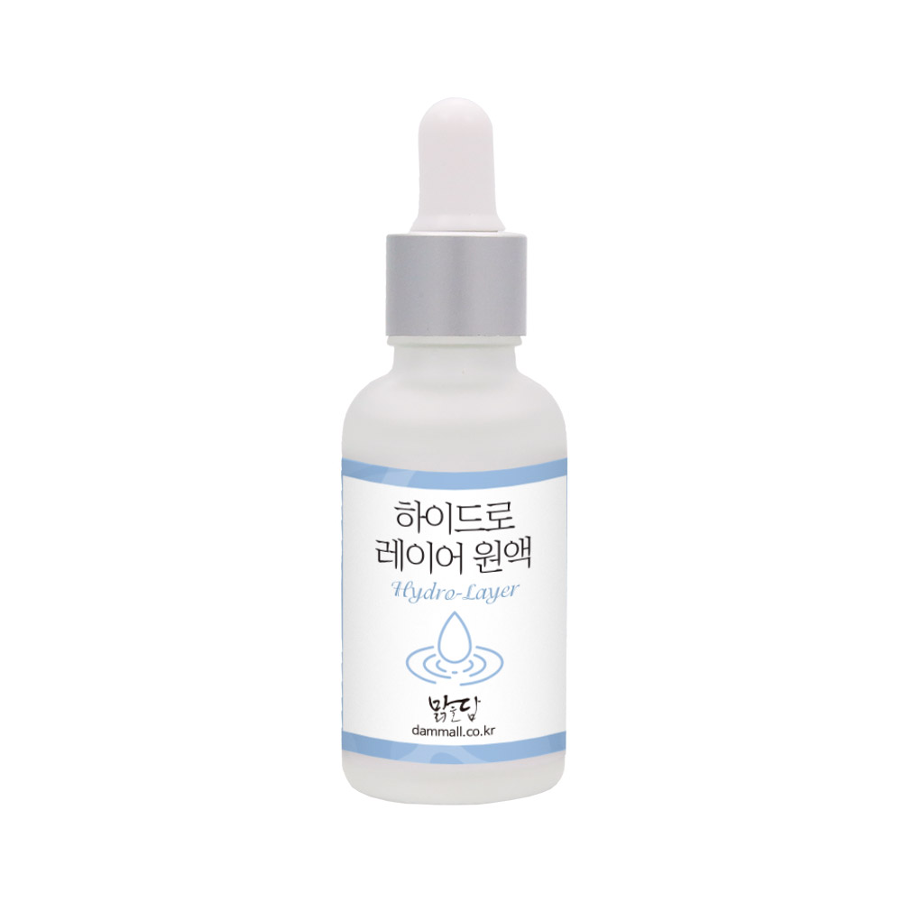 맑을담 하이드로 레이어 수분 원액 앰플 특허 원료 30ml - 상품 이미지