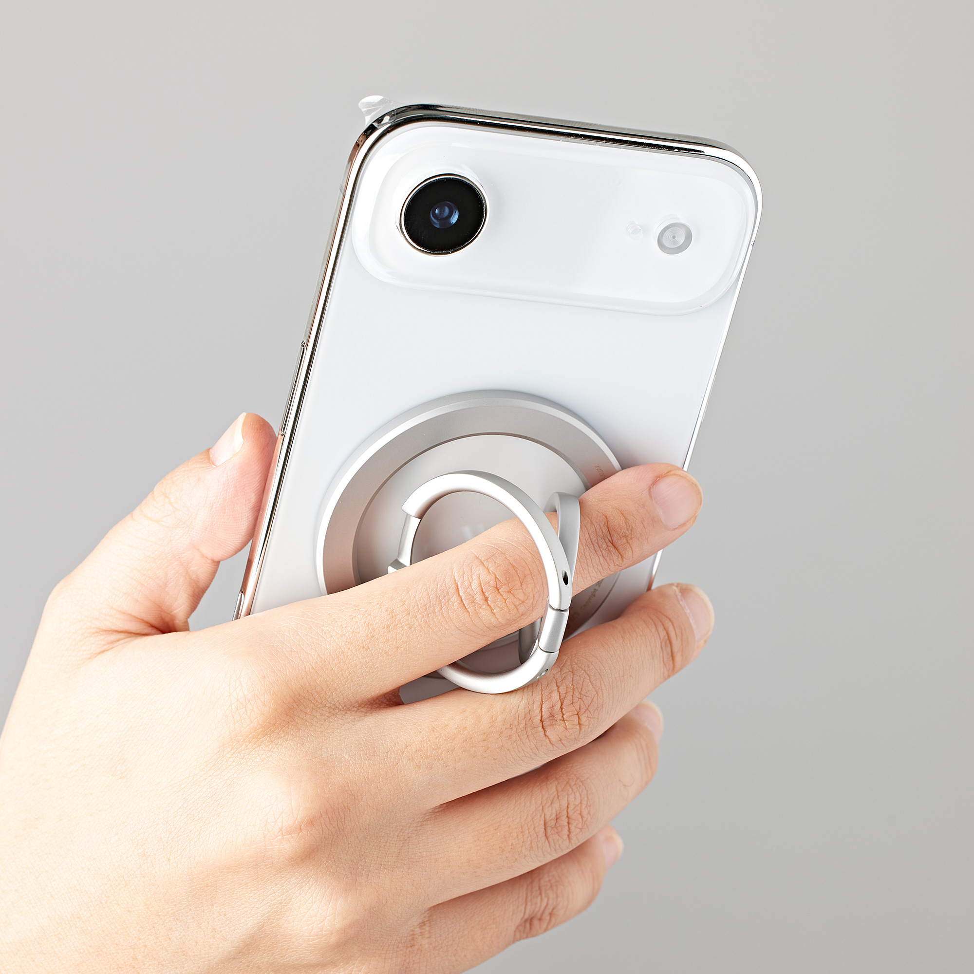 억스 아이링 M3 맥세이프 그립 톡 홀더 양면자석 휴대폰 핑거링 스탠드 핸드폰 거치대