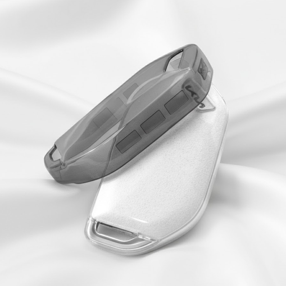 차 키케이스 키커버 홀더 TPU 투명 화이트 네이키드 KA-09