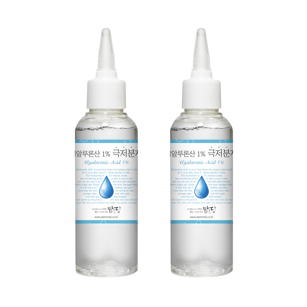 1+1 맑을담 극저분자 히알루론산 100ml 원액 앰플 제품 이미지