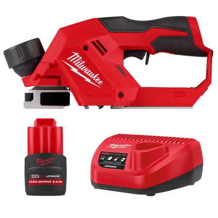 밀워키 M12 BLP-251 충전 대패 12V 전동공구 목공 배터리(2.5) 1개 세트