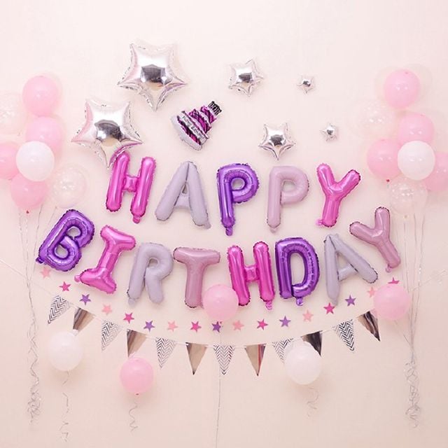 (헨리제이에스)생일패브릭 포스터 홈파티 포토존 중형 - 상품 이미지