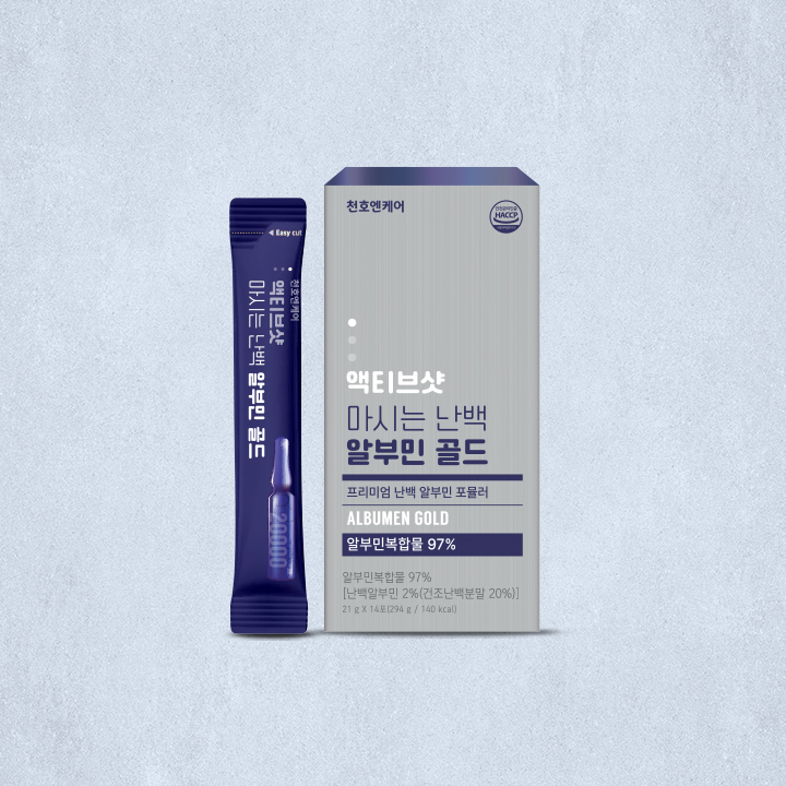 천호엔케어 액티브샷 고함량 마시는 난백 알부민 골드 아르기닌 녹용 14포 X 1박스 - 상세 이미지 3