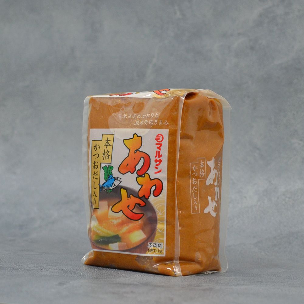 마루산 아와세 미소 된장 1kg 일본 적색 일식 적된장 - 상세 이미지 3