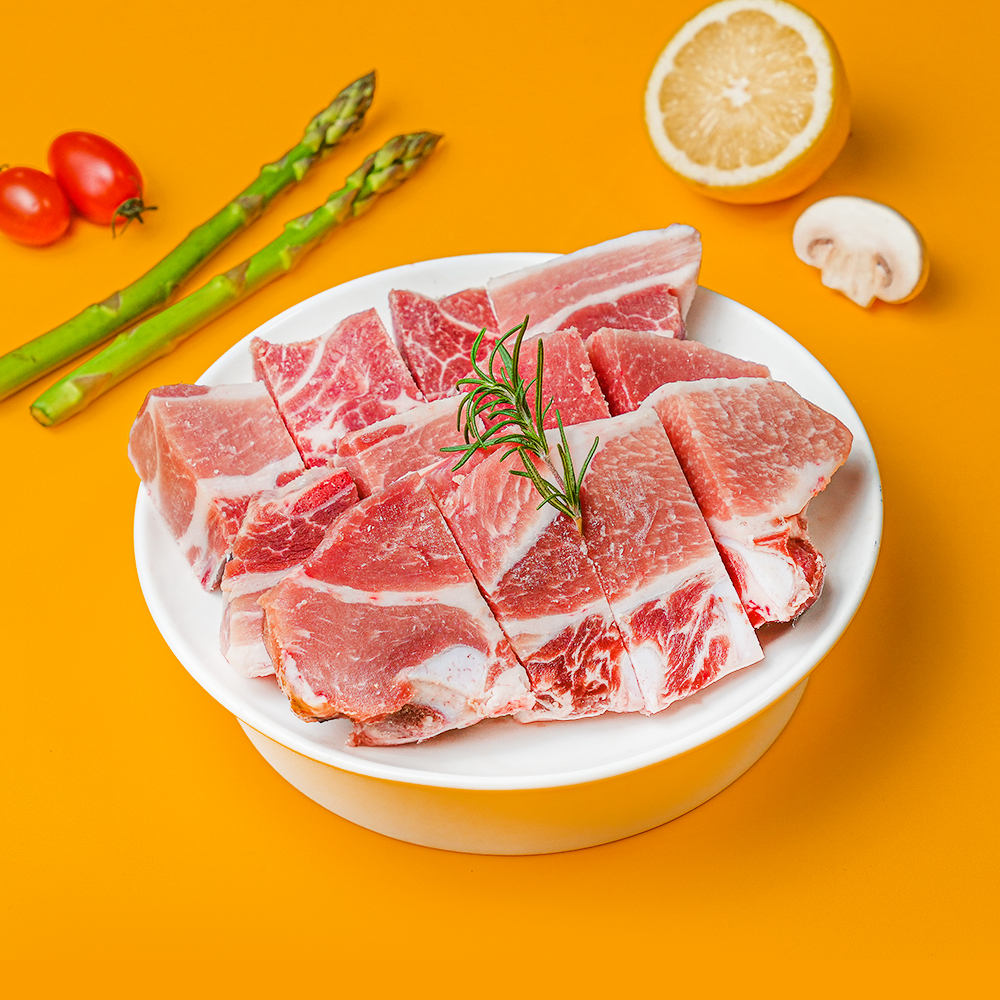 설렘한입 삼겹살 2kg 대패 통삼겹 수입 냉동 구이용 목전지 등갈비 가브리살