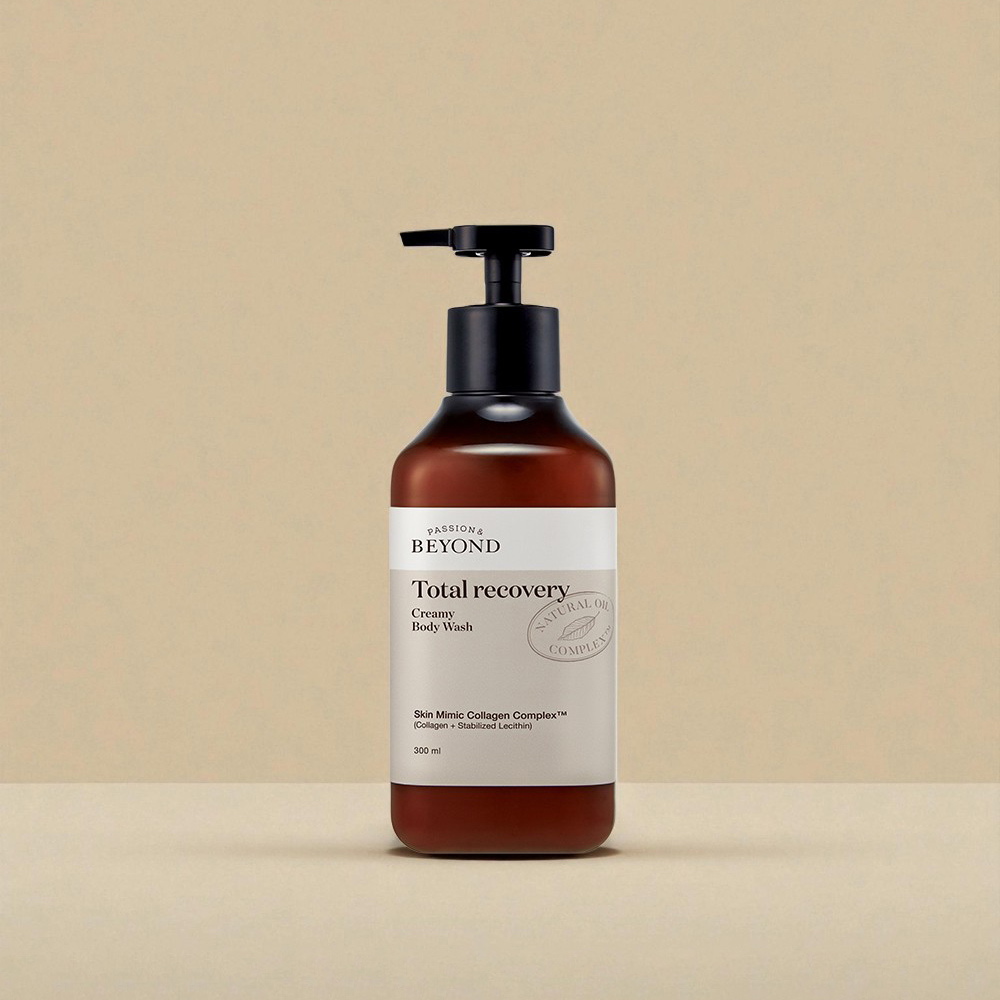비욘드 사과향 콜라겐 토탈리커버리 크리미 바디워시 300 mL 제품 이미지