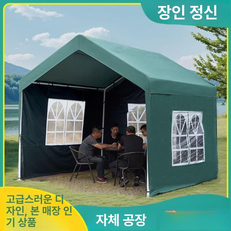 차고지텐트 개인차고 캐노피 차고지 창고 접이식 차광막 - 상세 이미지 2