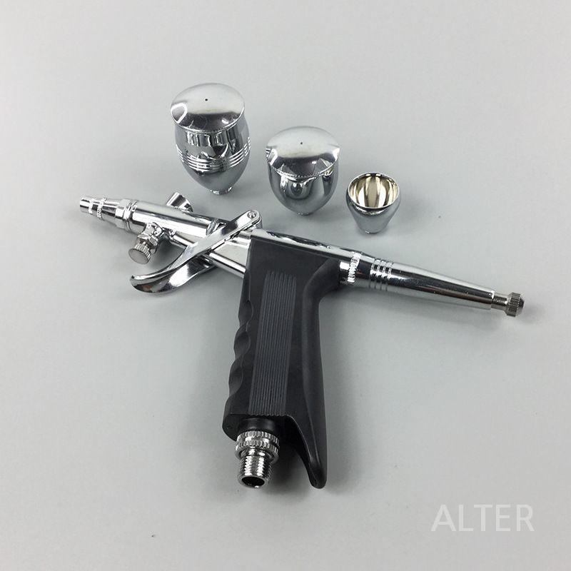 프라모델 스프레이 도색 피규어 페인트 락카 도료 펌프 116B 0.8MM+75ml 용기+호스 - 상세 이미지 2