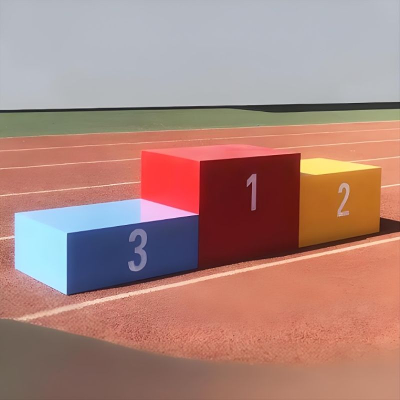 육상대회 시상대 조립식 우승자전용 포디움 스탠드 - 상세 이미지 3