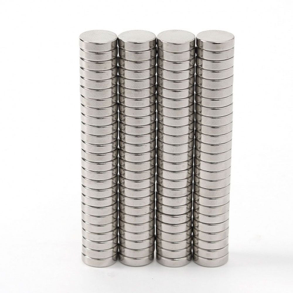 네오디뮴 초강력 원형 다용도 자석 10X2.5mm 100개입 - 메인 이미지