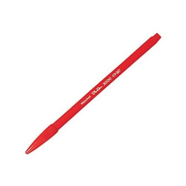 모나미)플러스펜(0.4mm/적/12개입) - 상품 이미지