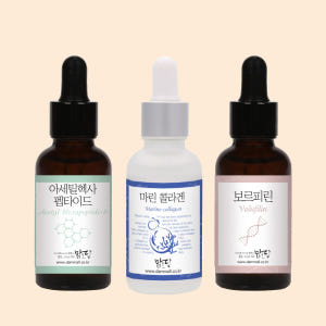 맑을담 동안비결 세트 (아세틸헥사펩타이드30ml+마린콜라겐30ml+보르피... 솔직 후기 | 피부 타입별 분석 - 상품 이미지 1
