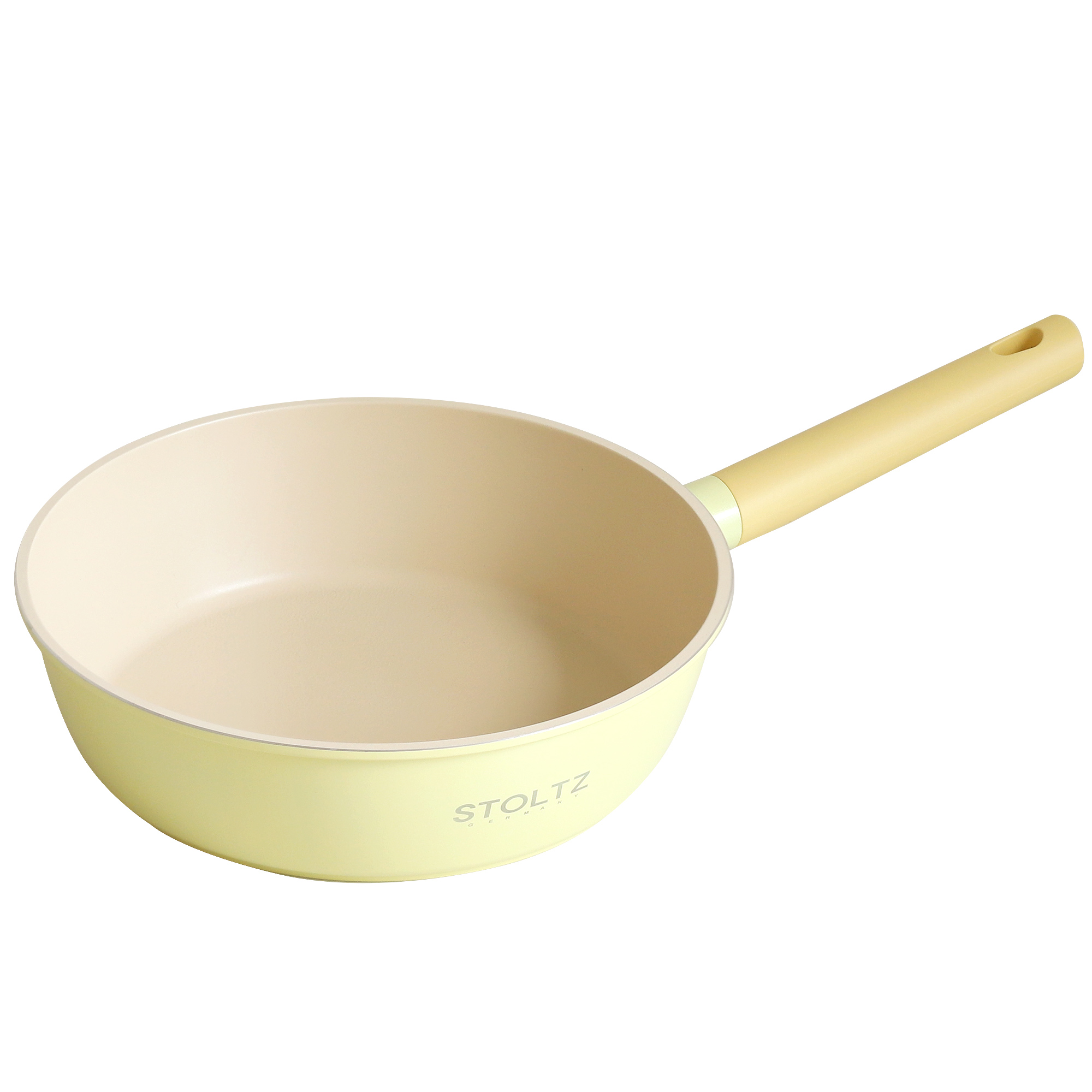 STOLTZ 슈톨츠 머랭 쿡웨어 IH 웍팬 28cm 국내생산 통주물 인덕션 궁중팬 - 메인 이미지