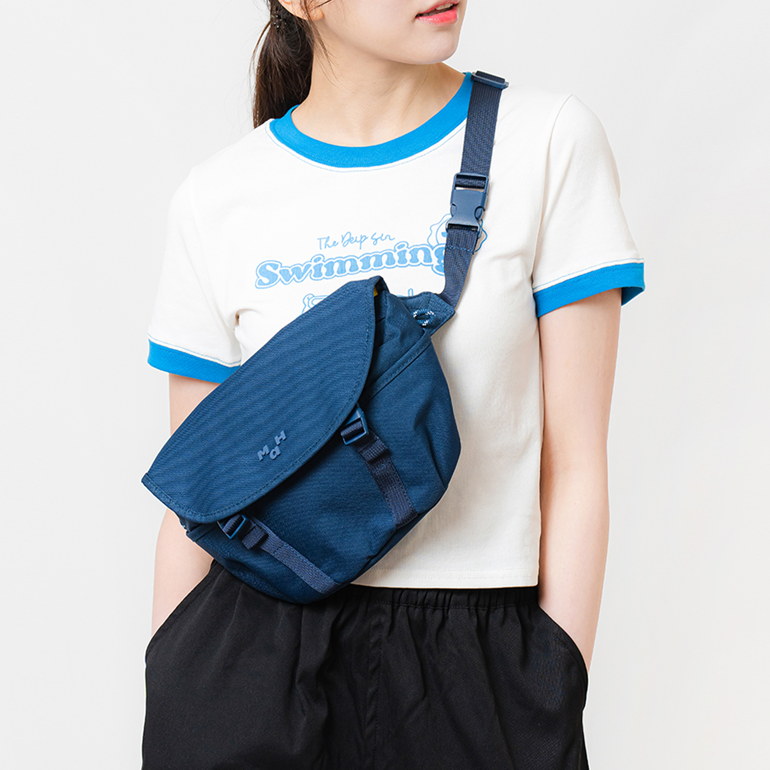 마흐 영투어 힙팩 남녀공용 데일리 가방 여행 캐주얼 미니가방 이미지 8