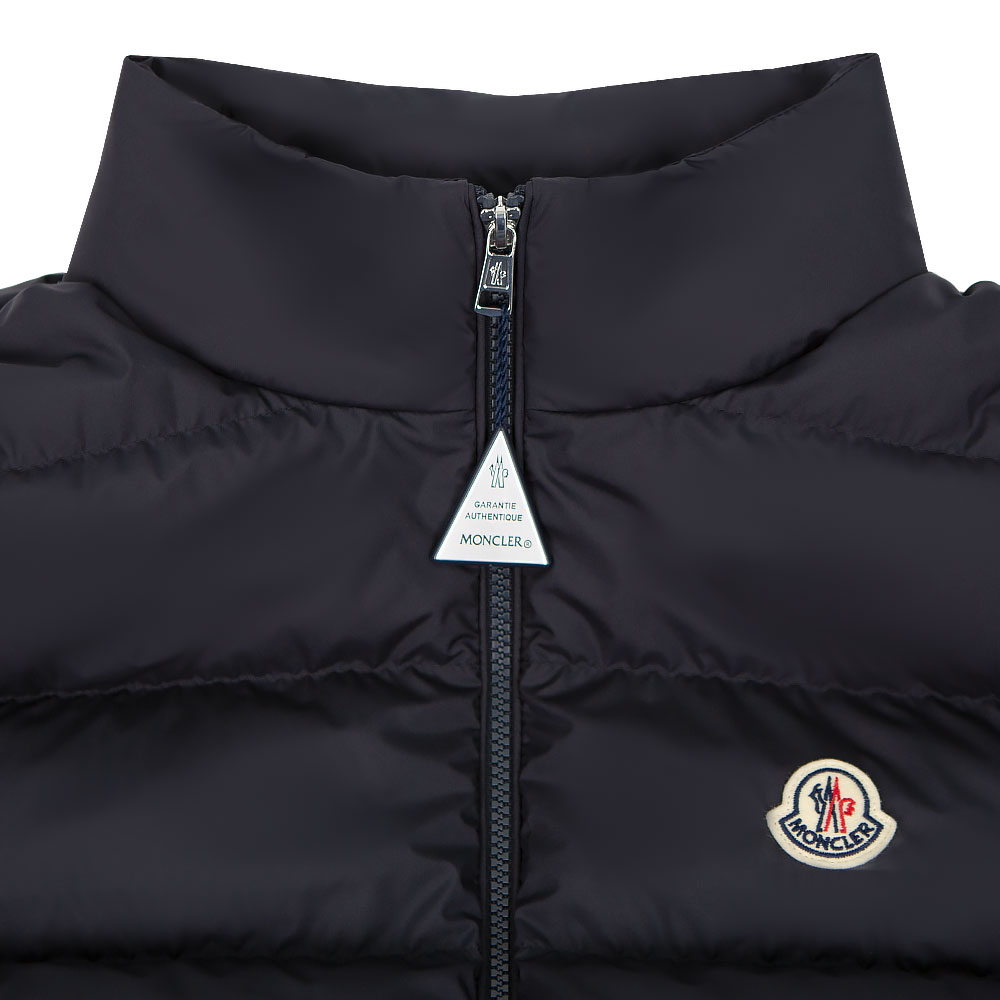 몽클레어 CONTRIN 다운 패딩 네이비 베스트 1A00136 54A81 778 (2025 F/W) SIZE 6 - 상세 이미지 4