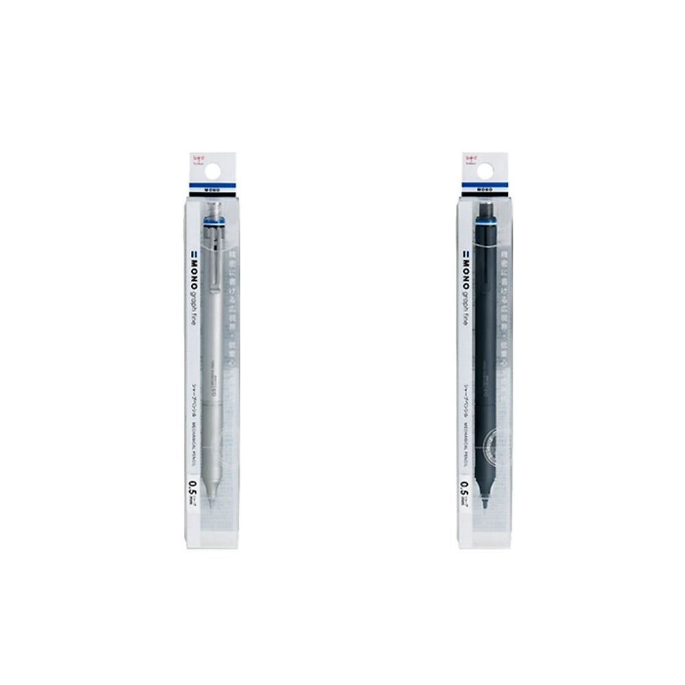 톰보 모노그래프 파인 샤프 0.5MM 이니셜 각인 레이저 블랙 - 상품 이미지