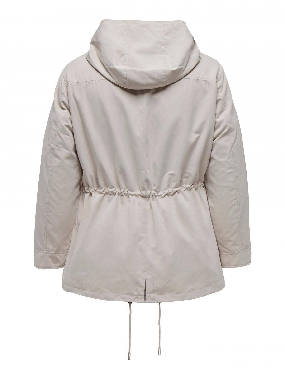 온리 테크니컬 후드 웨이스트벨트 자켓 15293934_136 GREY / SILVER LINING - 상세 이미지 4