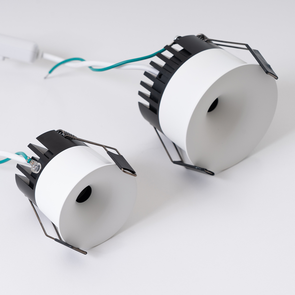 LED COB 셀피 55mm(2인치) 다운라이트 8W 페이드인아웃 플리커프리 - 상세 이미지 2