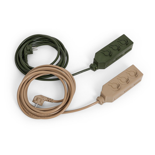 살반 캠핑 릴선 전기 리드선 연장선 작업선 3구 5m