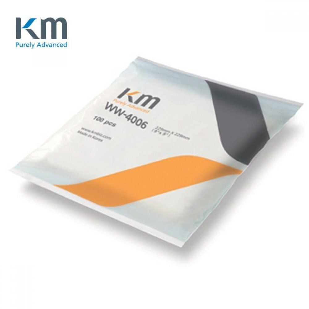 KM 크린룸 극세사 와이퍼 15x15cm WW-4006 100매입 - 메인 이미지